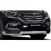 TUIX FRONT BUMPER SKIRT HYUNDAI SANTA FE 2016-17